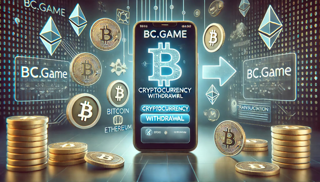 BC.GAMEの出金方法②仮想通貨