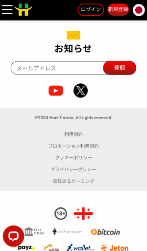 公式サイトにアクセス