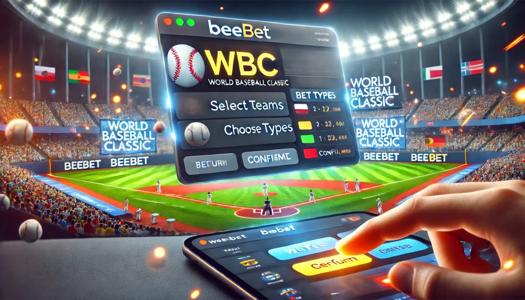 ビーベット(BeeBet)でWBCに賭ける手順